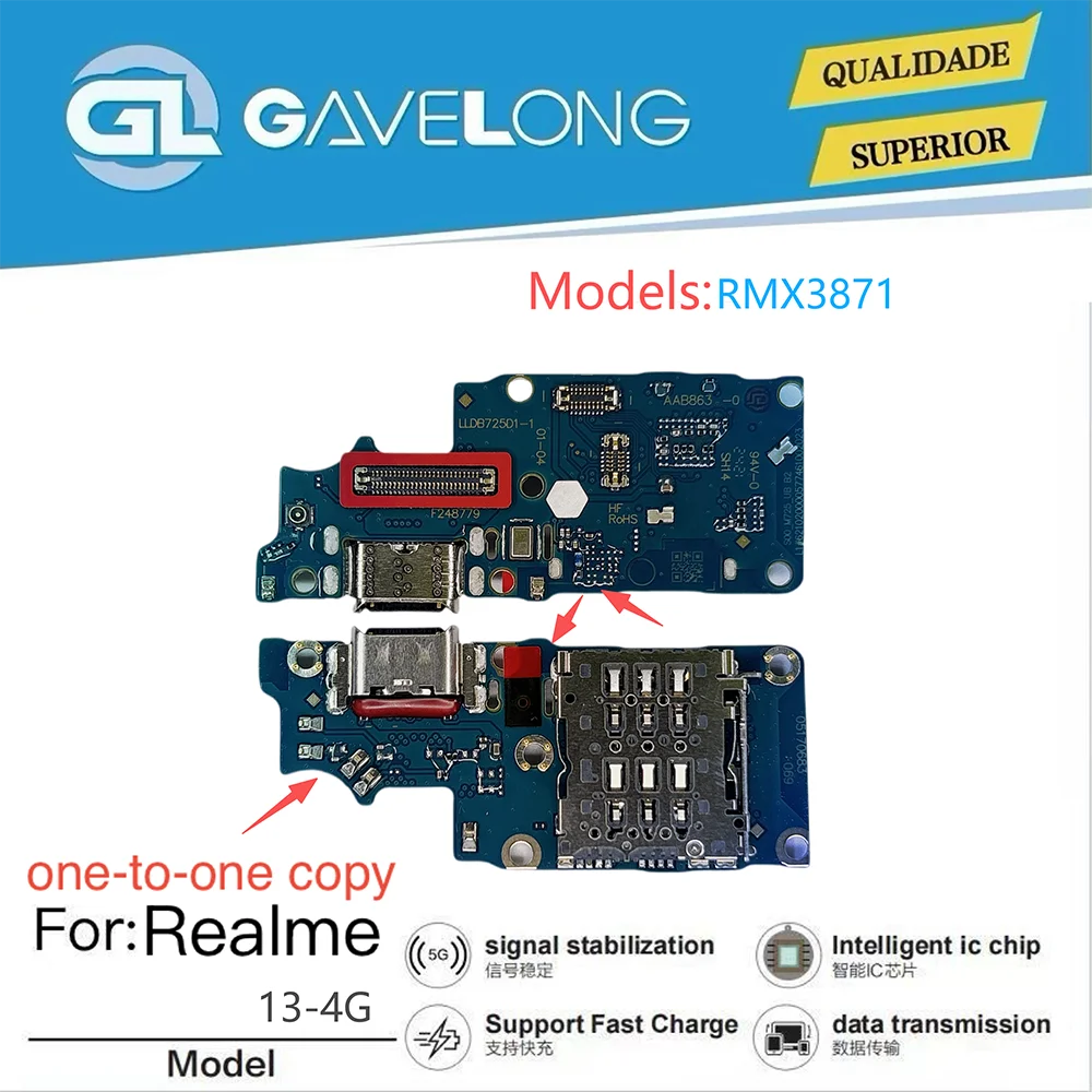 Nappe de charge Realme C75 RMX3941 – Câble flexible de connecteur USB