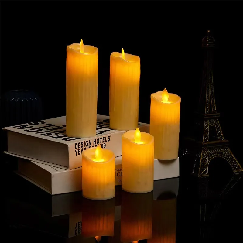 Bougies LED sans flamme scintillantes – Décoration maison fêtes & événements
