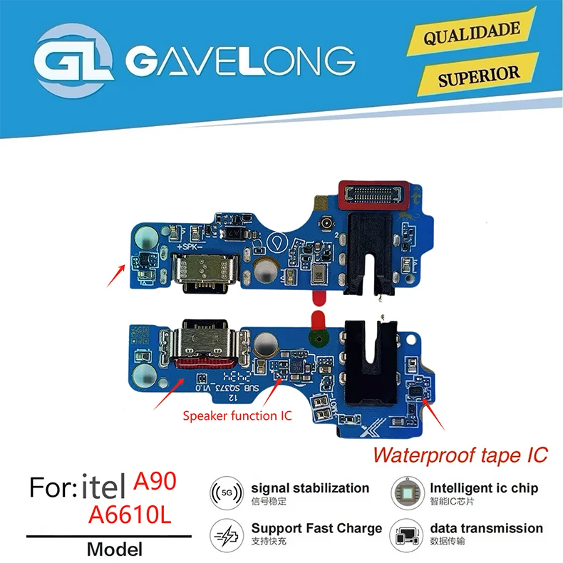 Port de charge USB pour Itel A90 A6610L – Pièce de rechange originale
