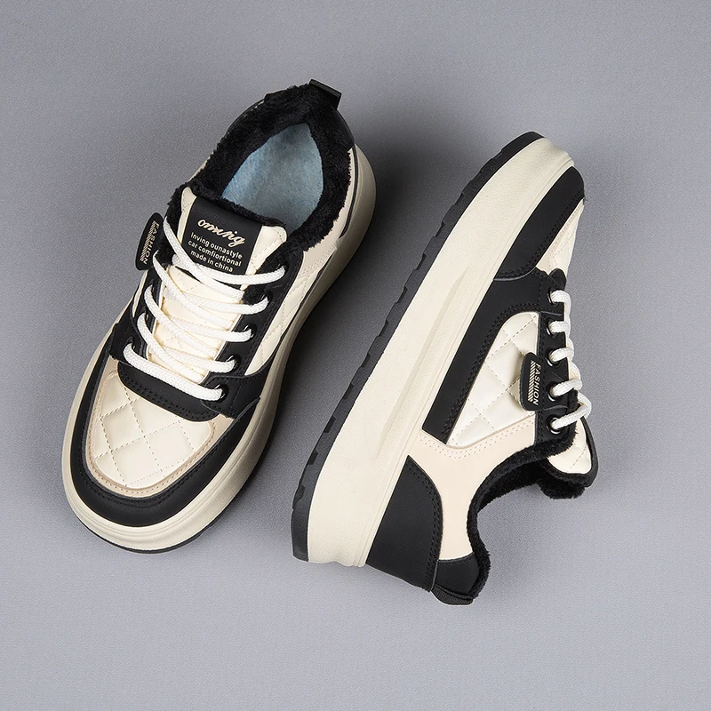 Chaussures Sneakers SPETER Semelle Surélevée | Doublure Polaire | Résistant Eau | Urbain