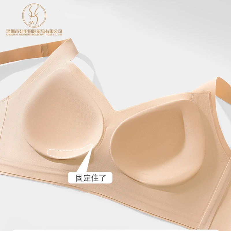 Soutien-gorge sans couture sport taille plus – Respirant & Anti-bactérien