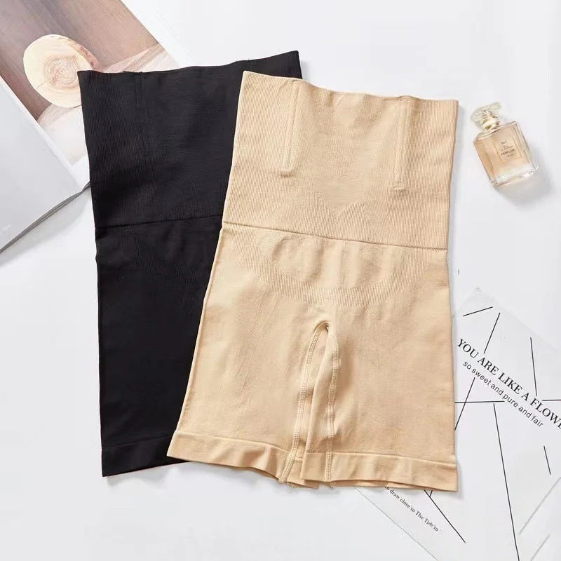 Culotte gainante taille haute amincissante et sculptante pour femme, sans couture