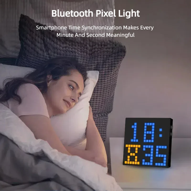 Cadre LED RGB 16x16 Pixels | Contrôle Bluetooth | Décoration Lumineuse Intelligente
