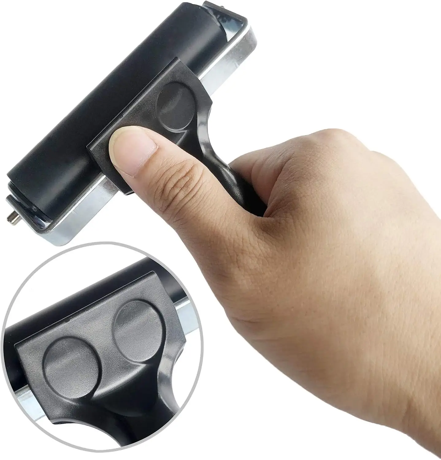 Rouleau Brayer XinyiArt 4 pouces – Rouleau à encre en caoutchouc pour gravure et impression