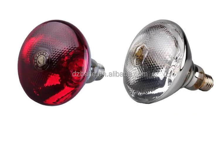 Lampe Infrarouge Chauffante 250W pour Élevage Volailles Poulets Canards 220V