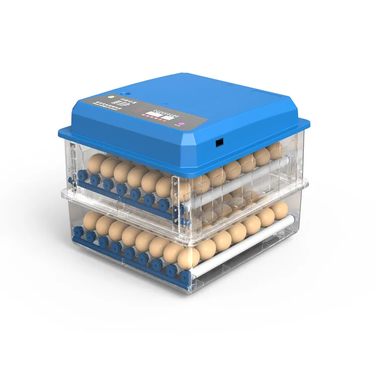 Incubateur d'œufs automatique 98 pcs – Double alimentation 12V/220V – Taux d'éclosion 98%