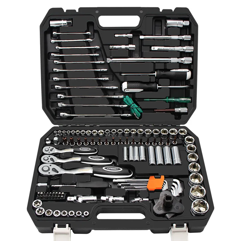 Ensemble complet d'outils de réparation mécanique automobile – Acier inoxydable certifié CE/ISO