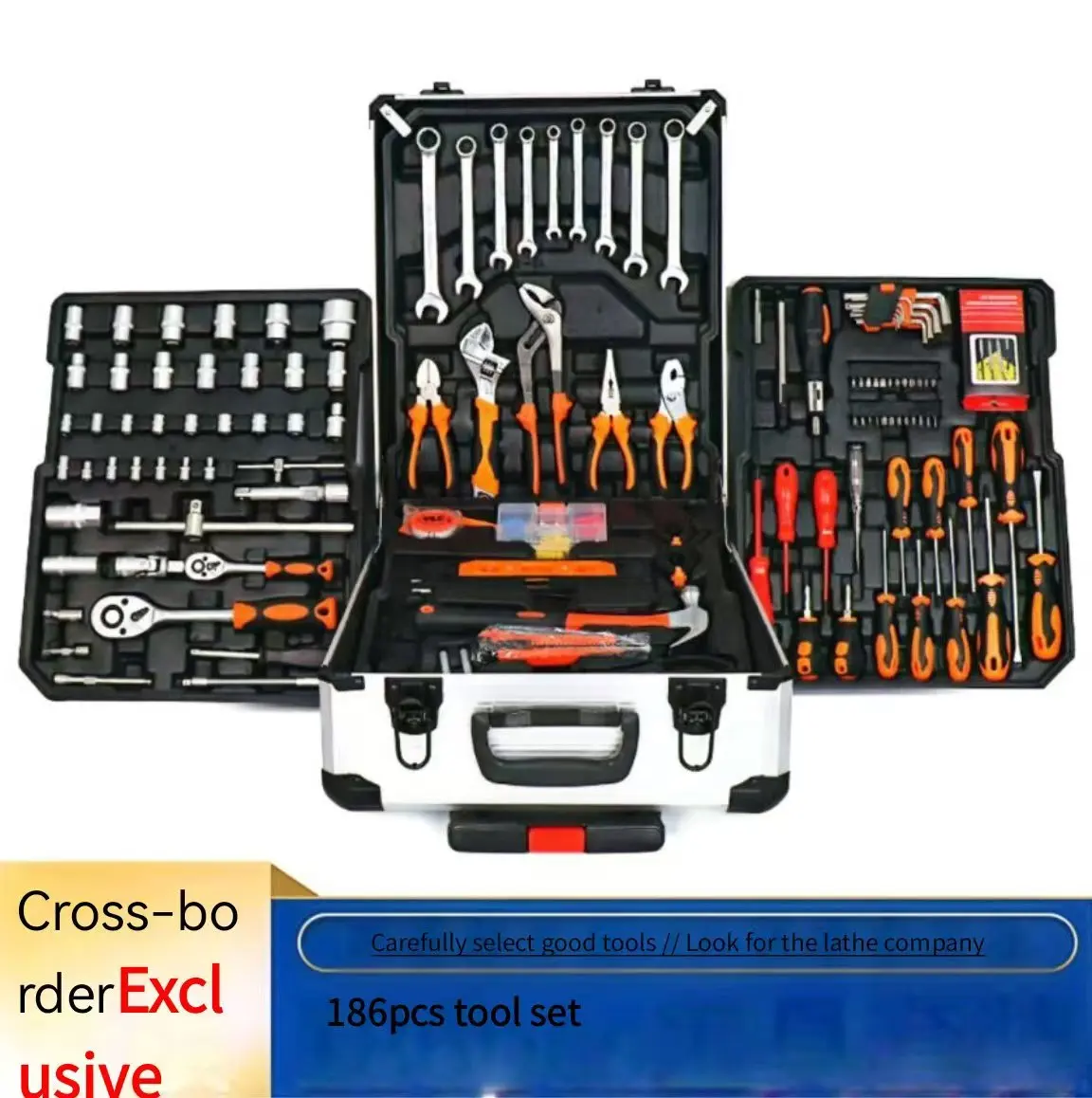 Boîte à outils professionnelle sur roulettes – Caisse rigide 44x42x20 cm