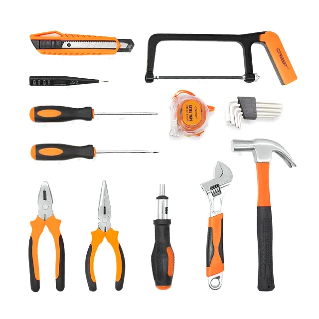 Coffret Outils CREST 208000 – 60 Pièces Acier Carbone | Mallette Rigide