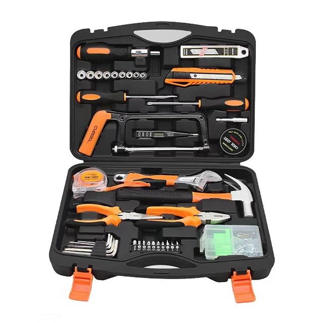 Coffret Outils CREST 208000 – 60 Pièces Acier Carbone | Mallette Rigide