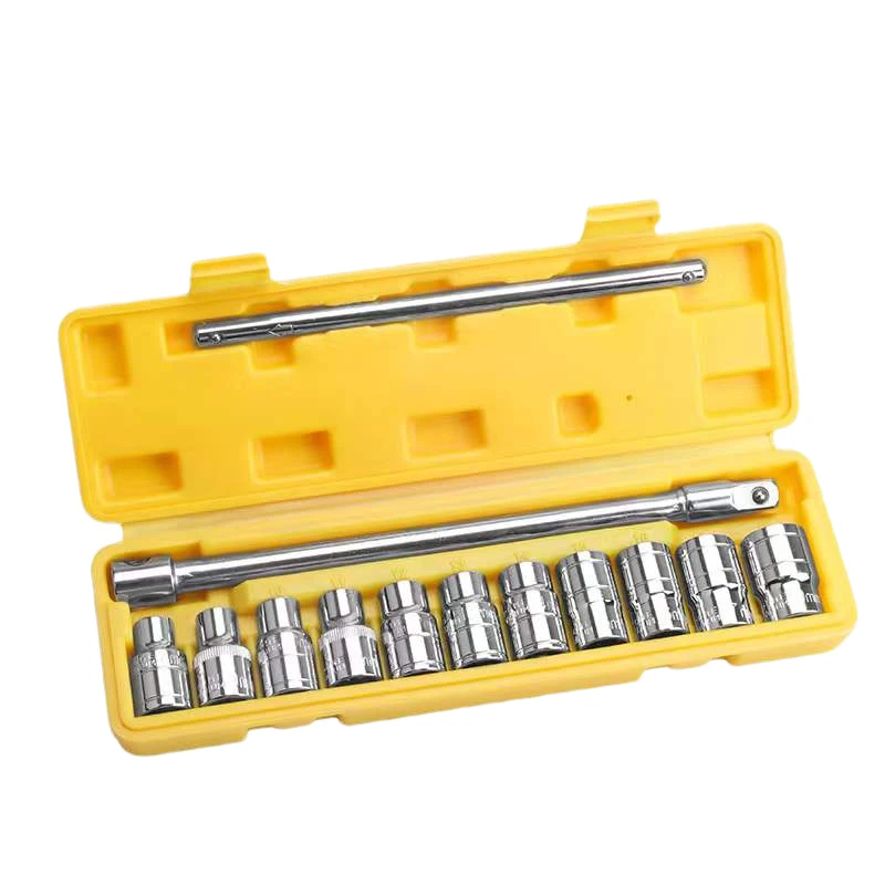 Clé à Cliquet Multifonctionnelle Pro – Acier Chrome-Vanadium – 9 Douilles