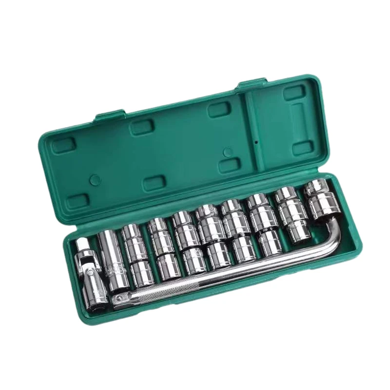 Clé à Cliquet Multifonctionnelle Pro – Acier Chrome-Vanadium – 9 Douilles