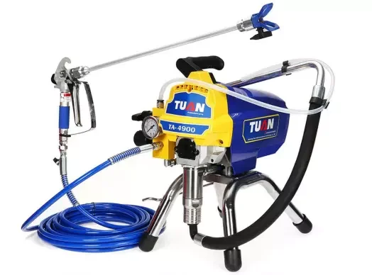 Machine de Pulvérisation HVLP Industrielle 1800W – Pistolet à Peinture Portable