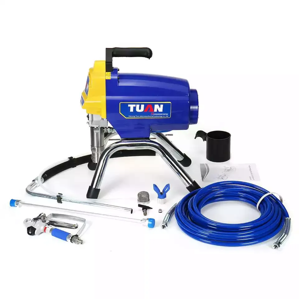 Pistolet Pulvérisateur Électrique HVLP 1800W – Machine à Mastic Industrielle Portable