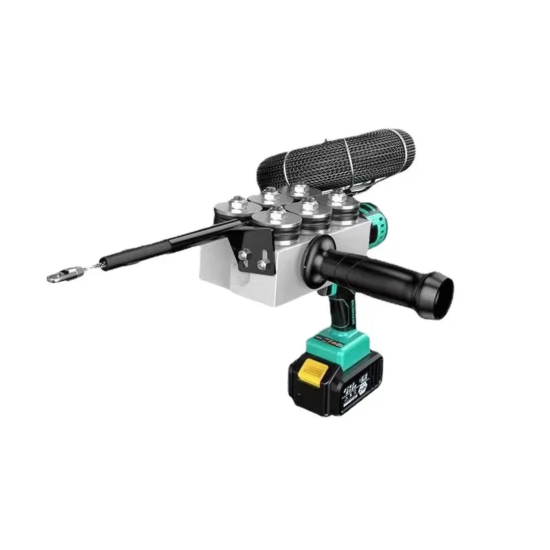 Machine à Ficeler Électrique Lithium 800W – Outil Professionnel pour Fils Électriques 10 Pièces