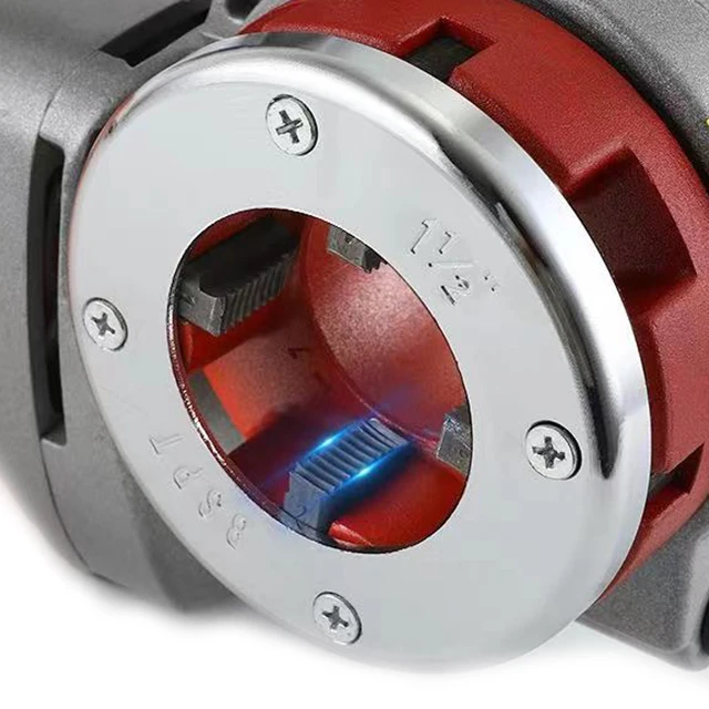 Machine à Fileter les Tuyaux Électrique Portable AOTUO – 2000W, 1/2'' à 2'', Acier Inoxydable