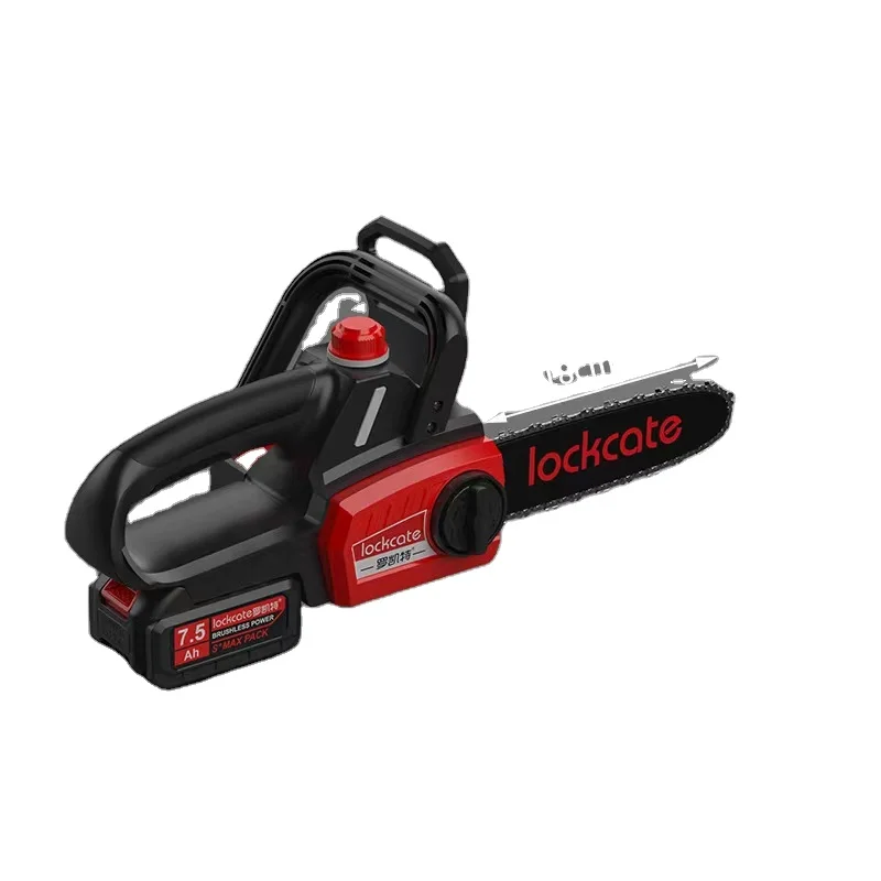 DEKO Scie à Chaîne Électrique Sans Fil 21V 1000W – Lame 24cm, Batterie Lithium Rechargeable