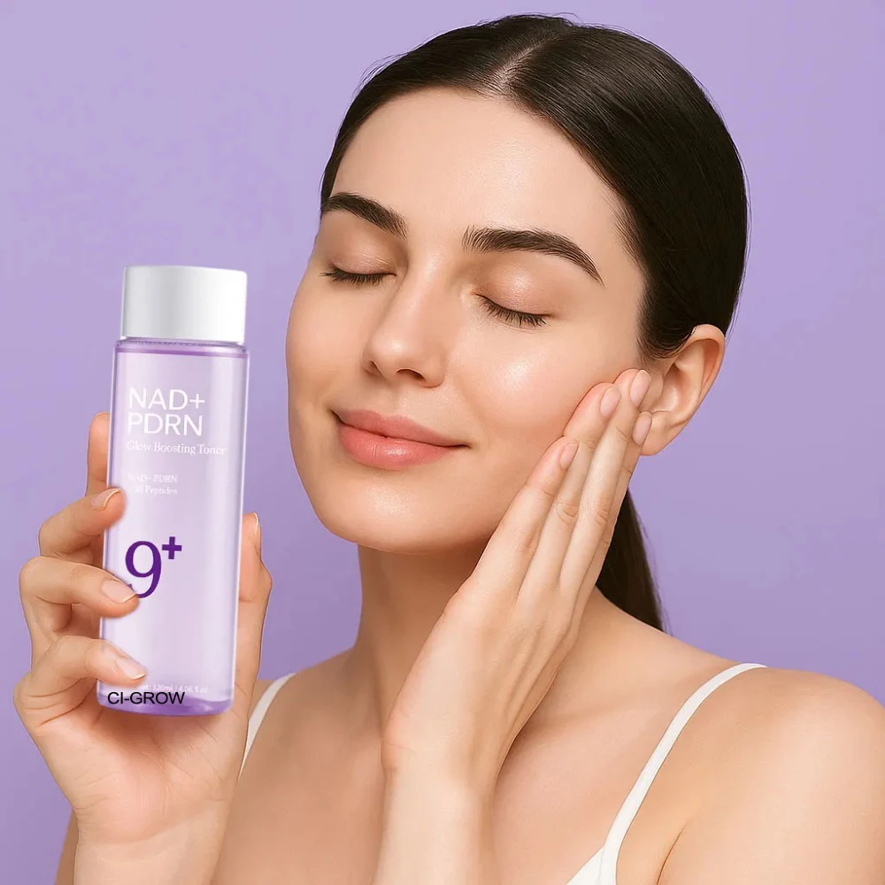 Tonique Éclat NAD+ PDRN 120ml – Hydratant, Raffermissant & Anti-Rides