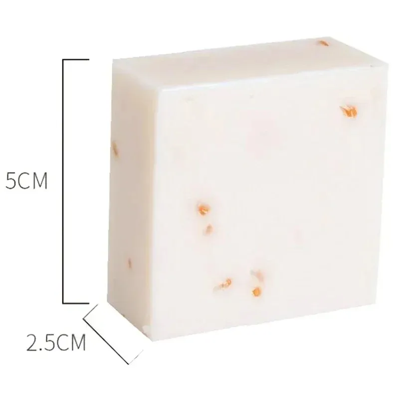 Savon au Lait de Riz & Lait de Chèvre – Éclaircissant, Exfoliant & Anti-Sébum