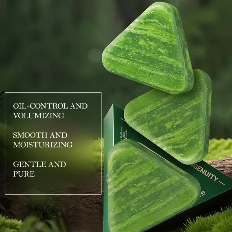 Savon Shampooing Herbal Usman Grass & Platycladus 2-en-1 – Anti-Chute & Croissance Cheveux