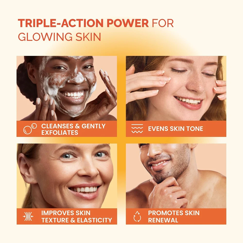 Savon Artisanal Curcuma & Acide Kojique – Éclaircissant, Anti-Acné, Hydratant pour Corps et Visage
