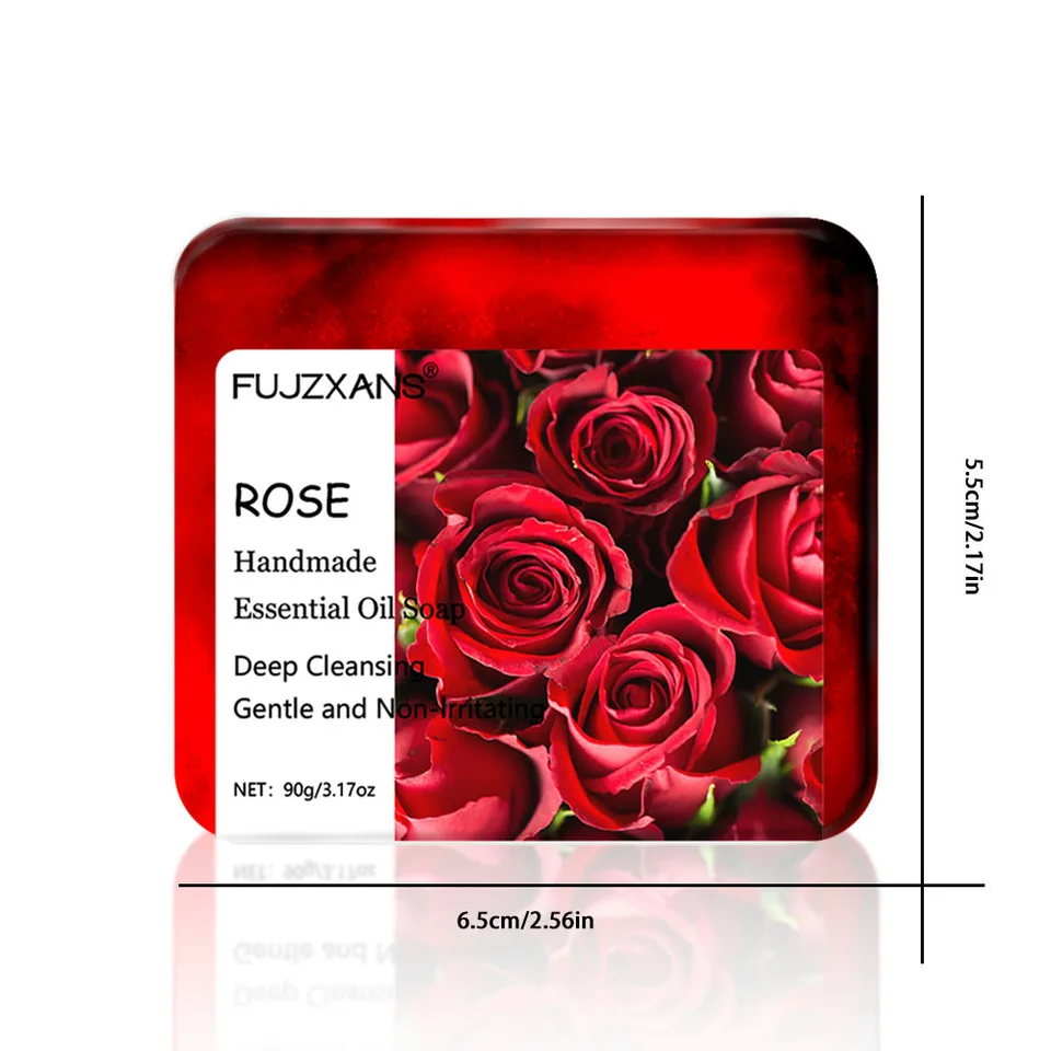 Savon Artisanal Huiles Essentielles 90g – 7 Parfums : Rose, Lavande, Citron & Plus