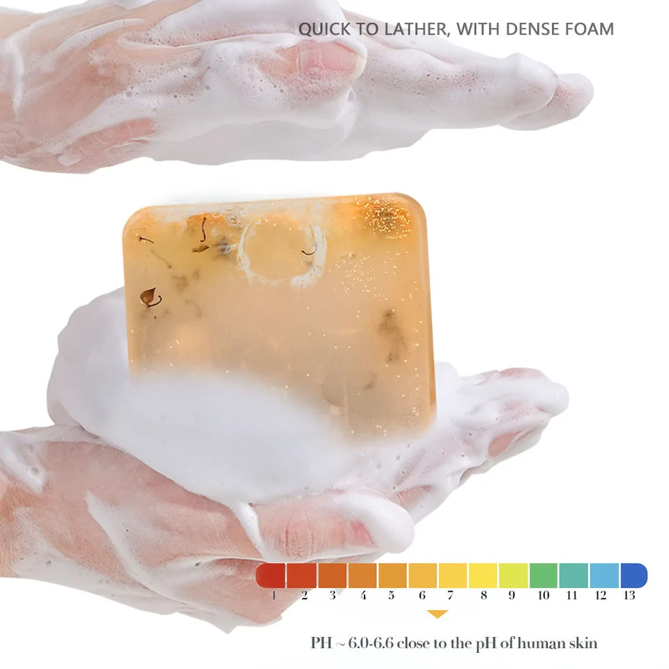 Savon Artisanal Huiles Essentielles 90g – 7 Parfums : Rose, Lavande, Citron & Plus