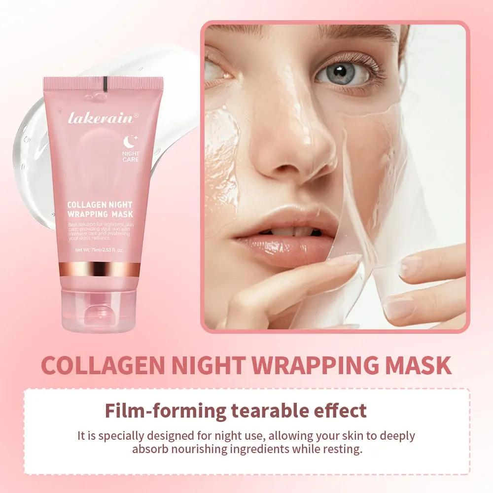 Masque Peel-Off au Collagène Coréen – Anti-Rides, Liftant & Hydratant Intense 75ml