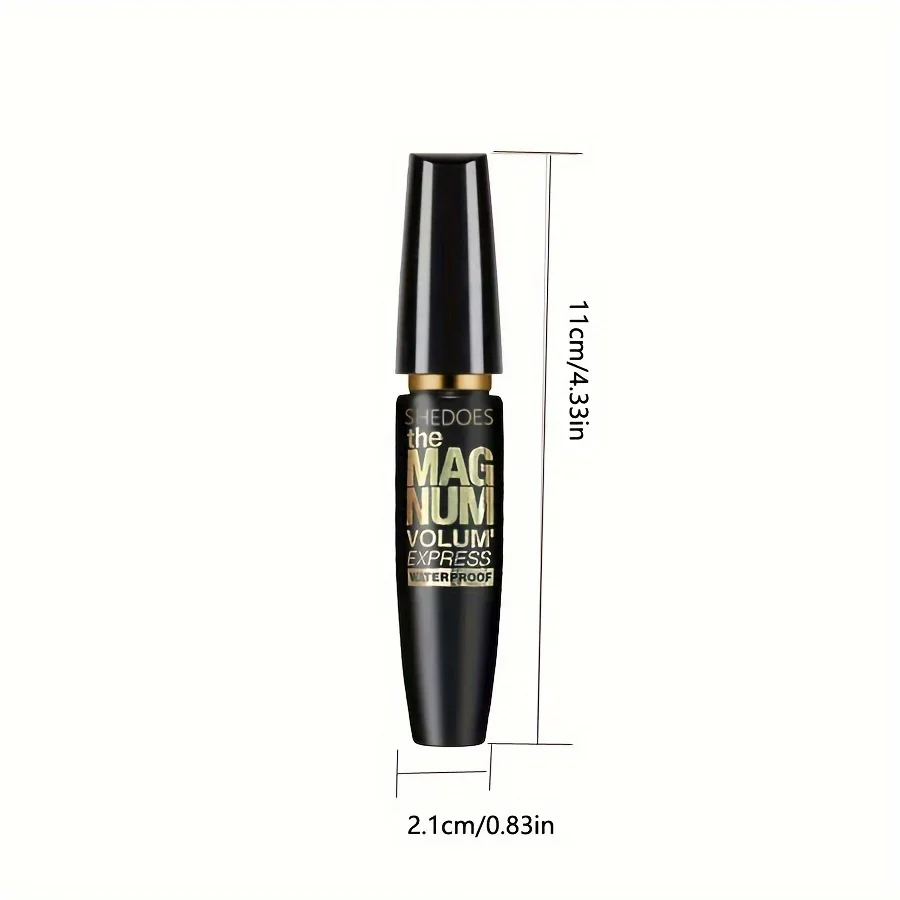 Mascara Noir 4D Waterproof – Épaississant, Allongeant & Recourbant 10ml