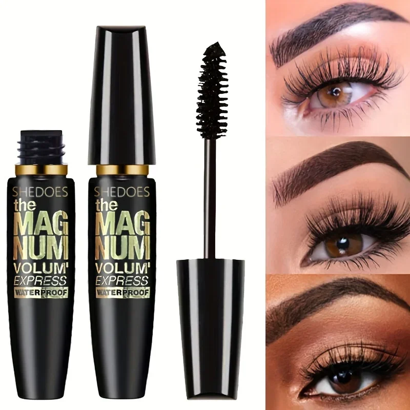 Mascara Noir 4D Waterproof – Épaississant, Allongeant & Recourbant 10ml