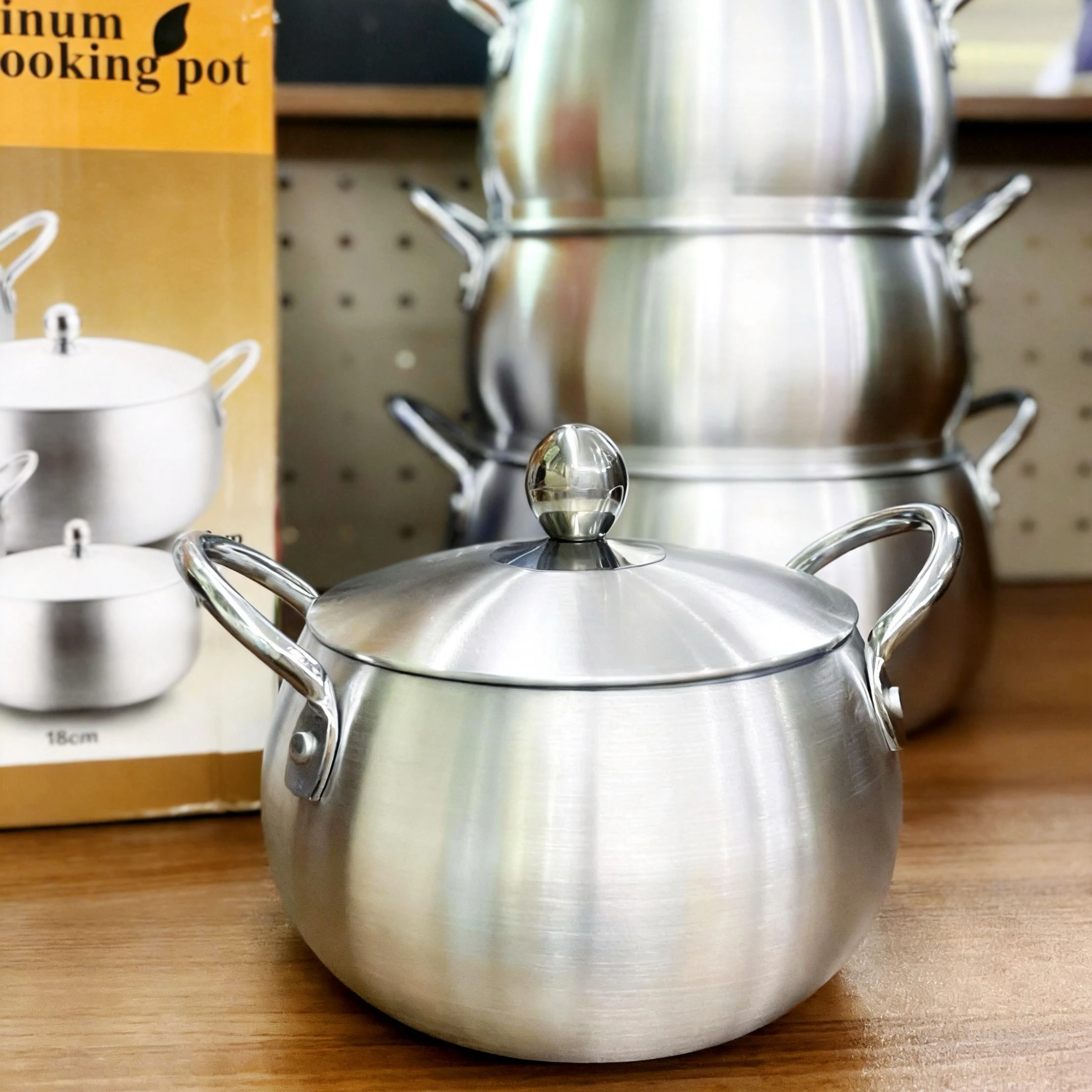 Batterie de Cuisine Aluminium 10 Pièces TIANKANG – Casseroles & Faitouts Toutes Cuisinières