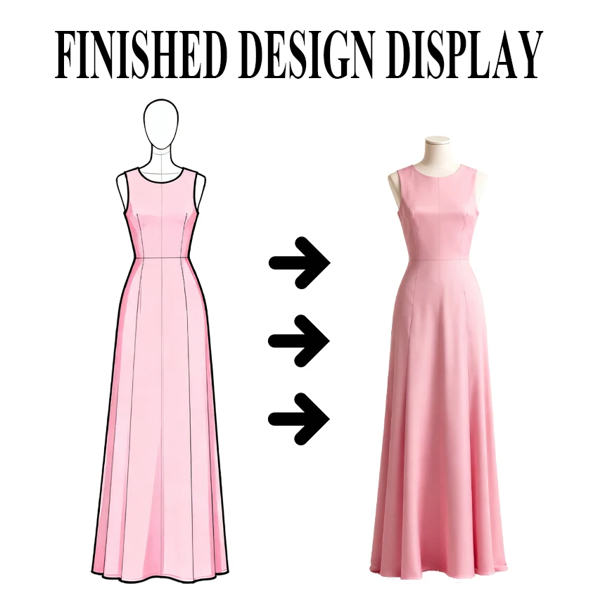 Robe Maxi Femme Élégante Col V Taille Haute – Coupe Slim Respirante Toutes Occasions