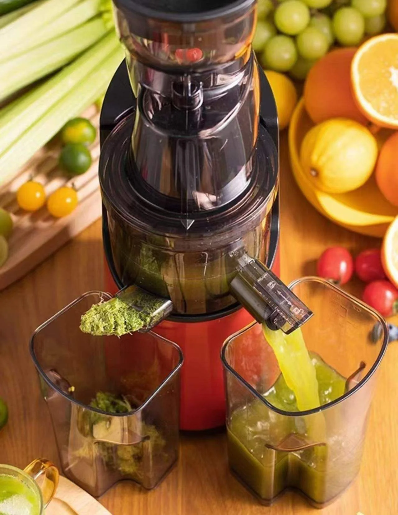 Extracteur de Jus Commercial Multifonction – Presse à Froid Canne à Sucre 9500W