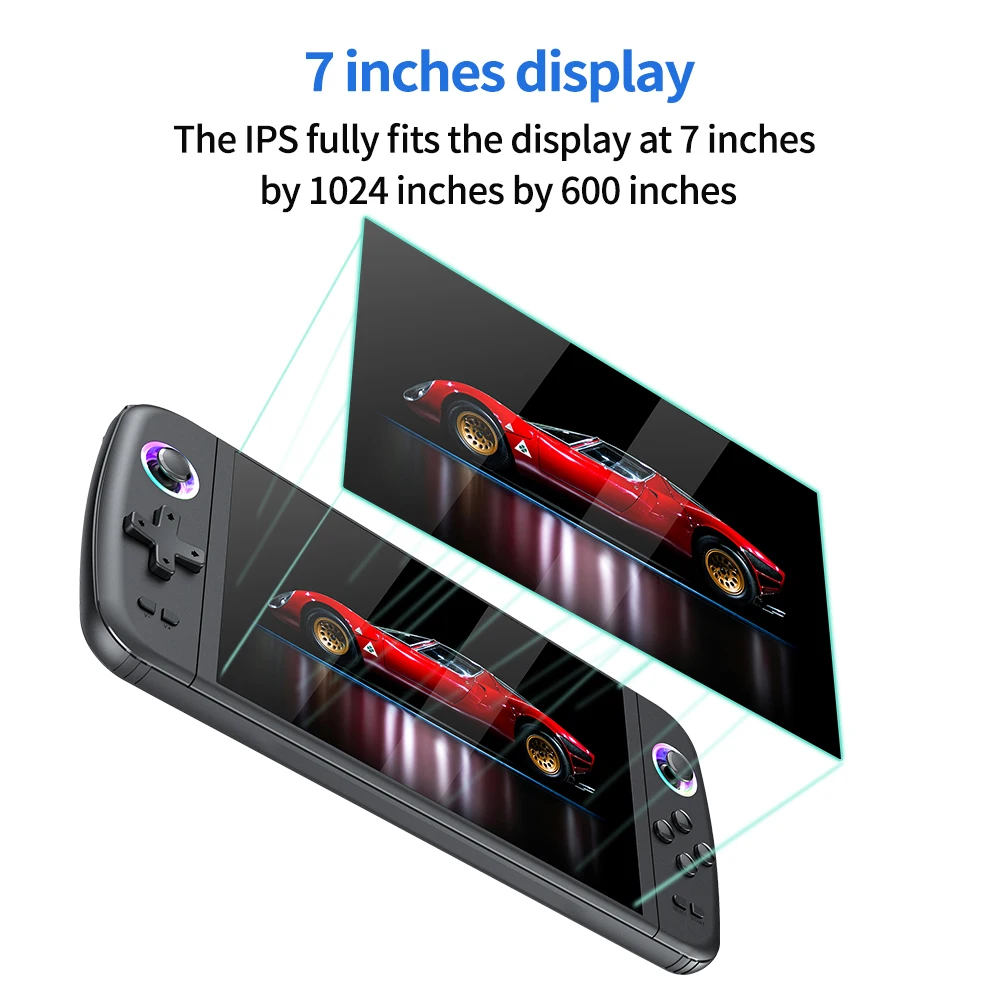 Console de Jeu Portable M27 7 Pouces IPS HD – 10 000 Jeux Intégrés Wi-Fi RGB