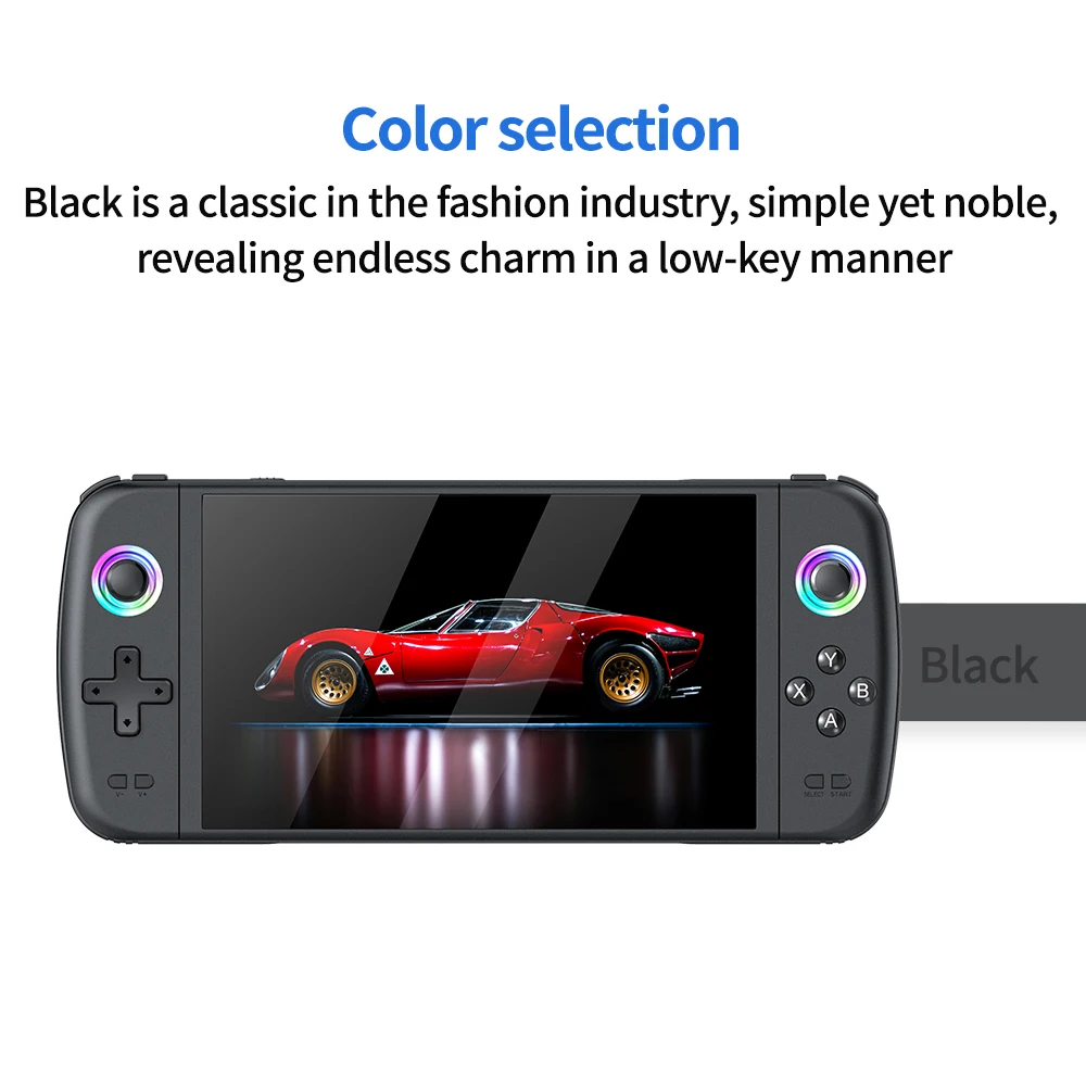 Console de Jeu Portable Rétro M27 – Écran 7 pouces HD, 10 000 Jeux Intégrés, Wi-Fi