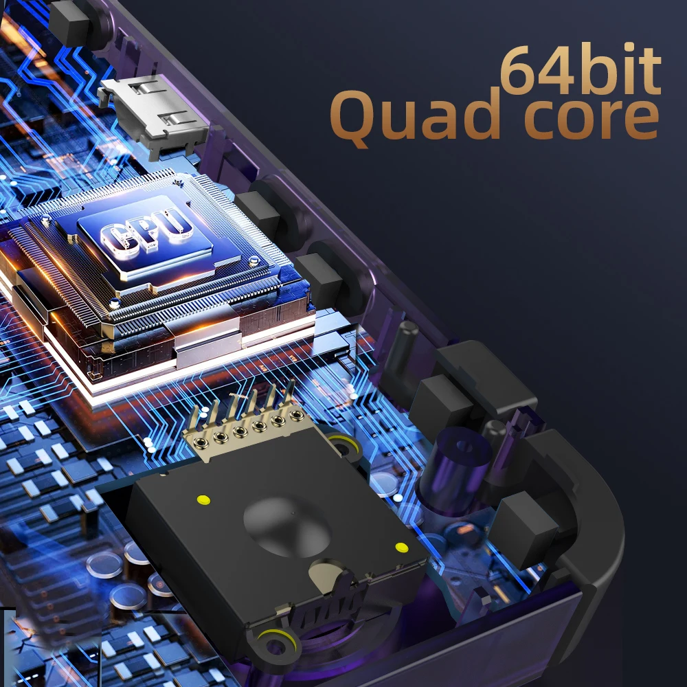 Console de Jeu Rétro Portable R36H – Écran 3.5", 64GB, Wi-Fi, Linux