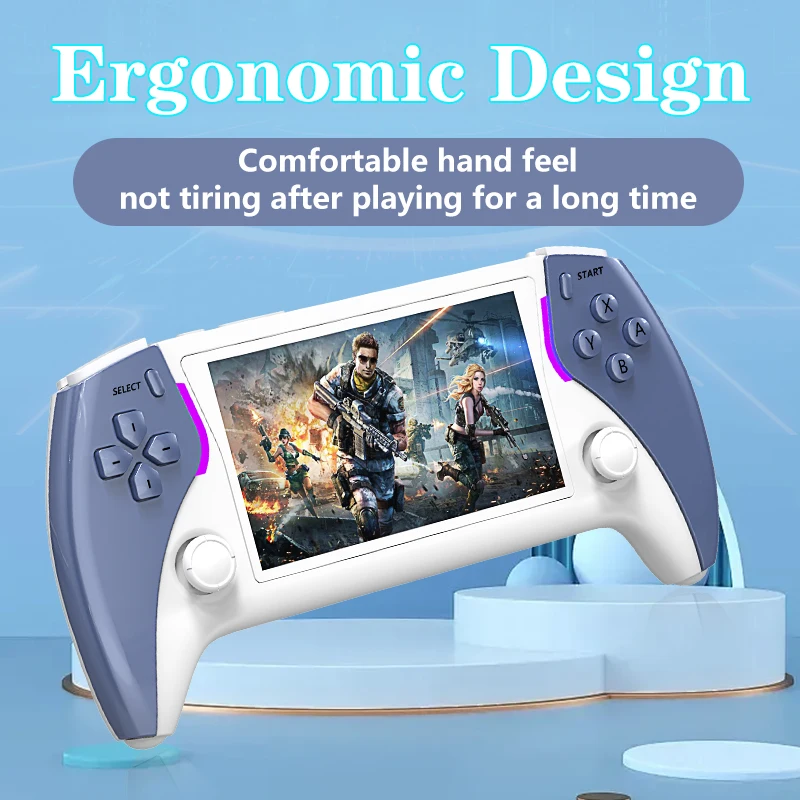Console de Jeu Portable Project X Pro 4.3" IPS – 8GB RAM 3200mAh Quad-Core