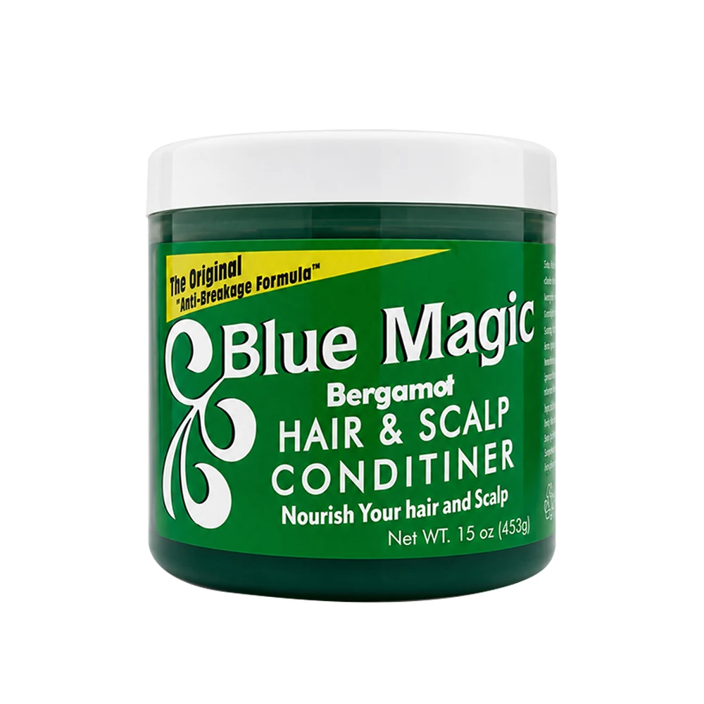 Huile Capillaire Blue Magic 2-en-1 Hydratante & Nourrissante à l'Huile d'Argan