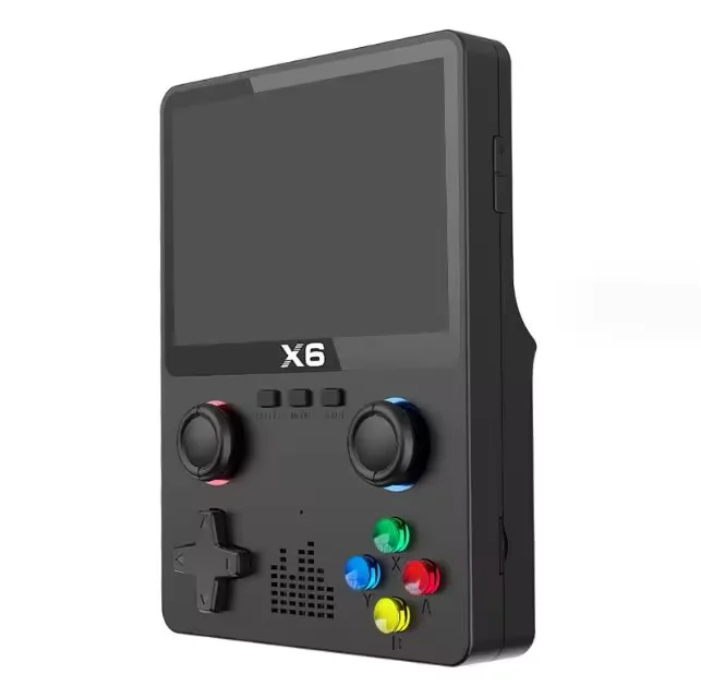 Console de Jeu Portable X6 – Écran 3,5" HD | 10 000 Jeux Intégrés | Double Joystick