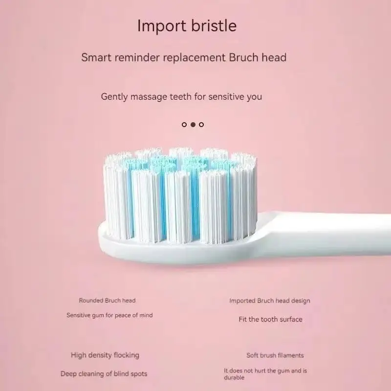 Brosse à Dents Électrique X3 Sonic Rechargeable – 4 Têtes, 5 Modes, IPX7