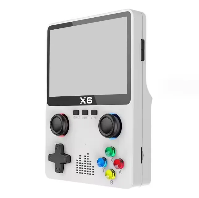 Console de Jeu Portable X6 – Écran 3,5" | 500 Jeux Intégrés | 32/64GB