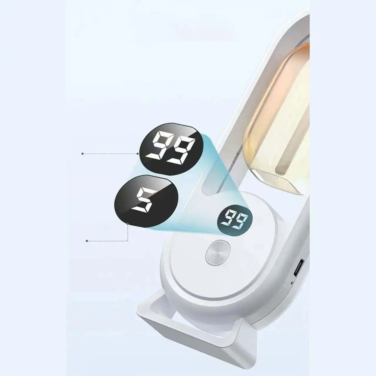 Diffuseur d'Huiles Essentielles USB Rechargeable – Humidificateur & Aromathérapie