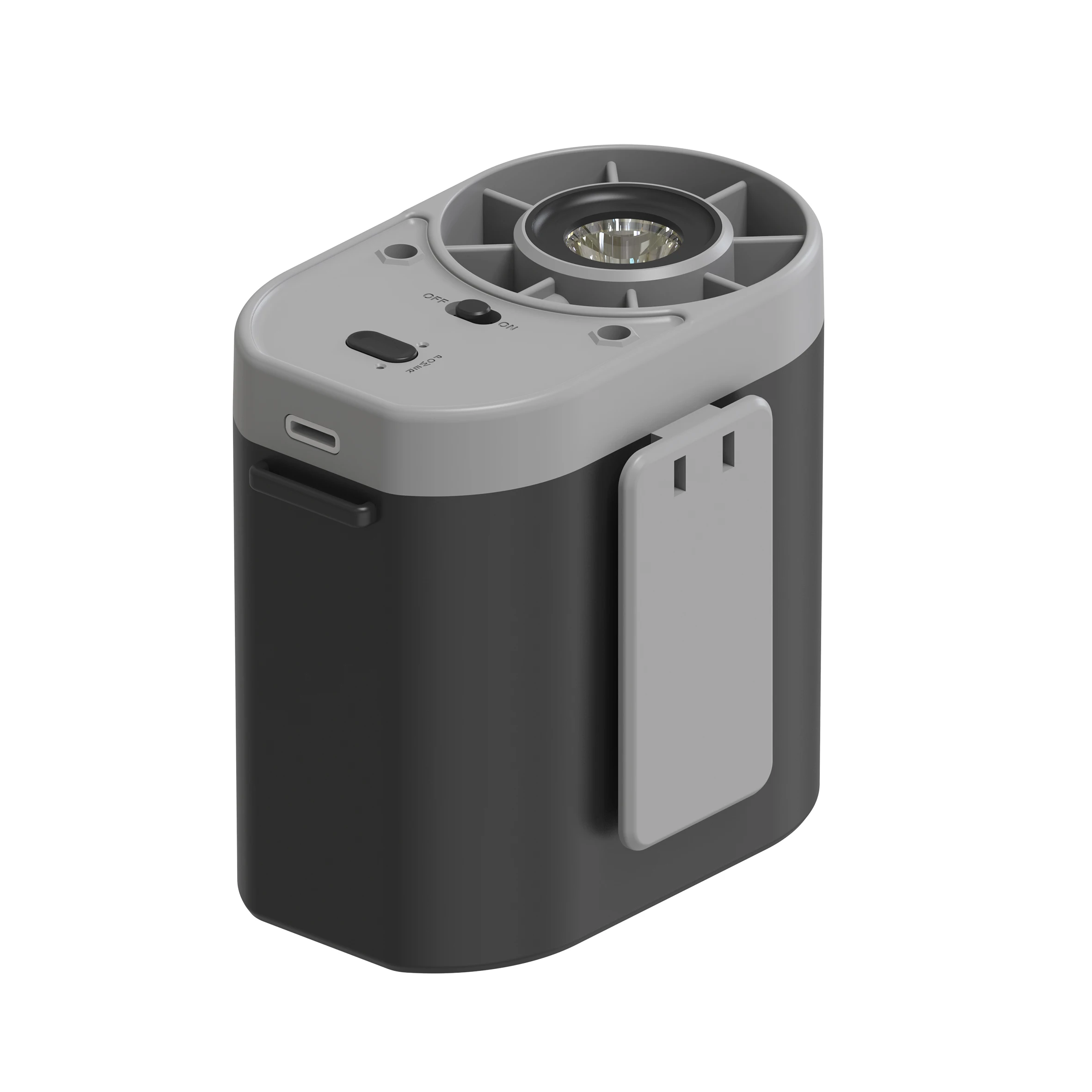 Ventilateur de Ceinture Portable USB Rechargeable – Clip Taille Extérieur Chantier