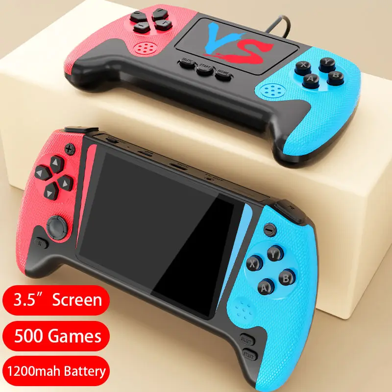 Console de Jeux Portable Q21 – 500 Jeux Classiques, Écran 3 Pouces, Idéal Enfant