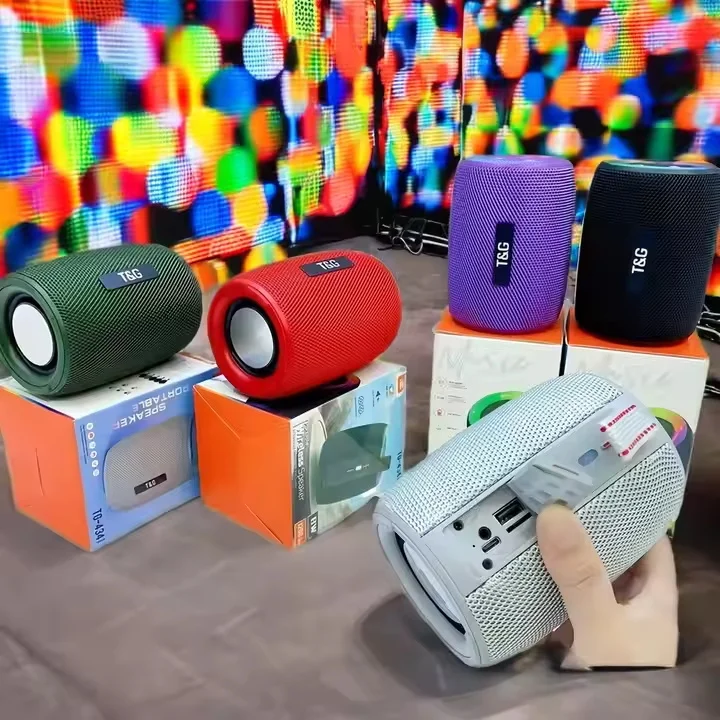 Mini Enceinte Bluetooth 10W 360° | IPX7 Waterproof | LED | 12H Autonomie