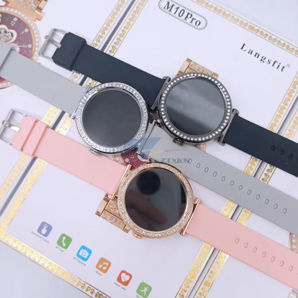 Montre Connectée M10 PRO | Double Bracelet Acier & Cuir | Appels BT | Chargement Magnétique