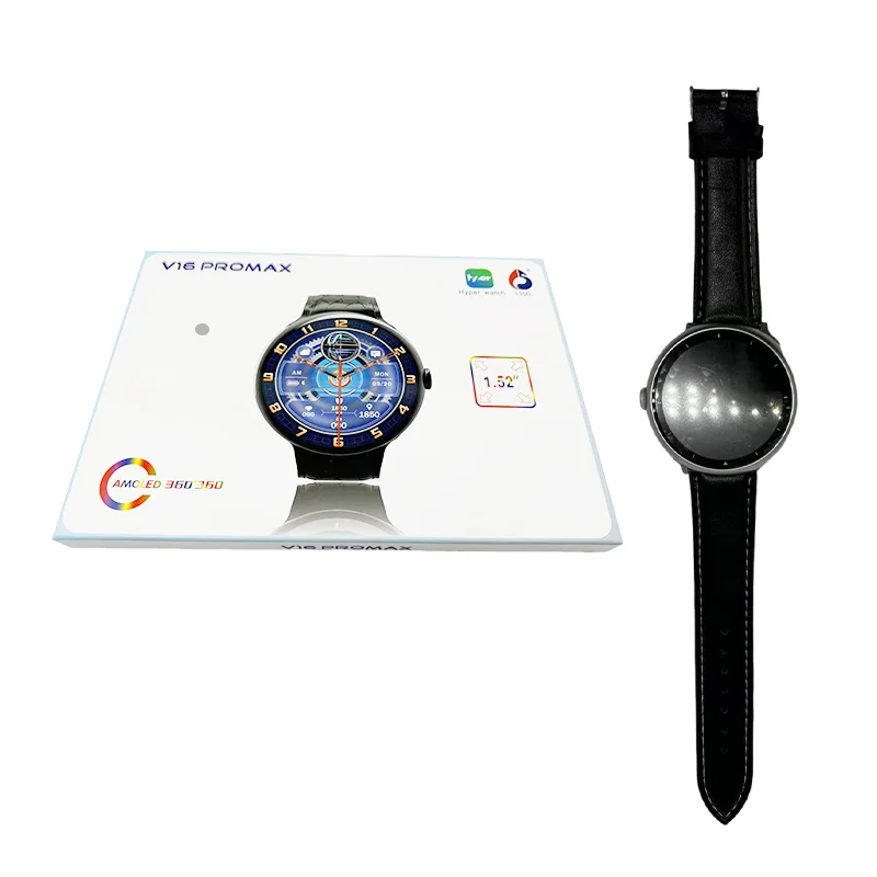 Montre Connectée V16 Pro Max 7 Bracelets – Appels BT, Sport & Santé, Unisexe 2025