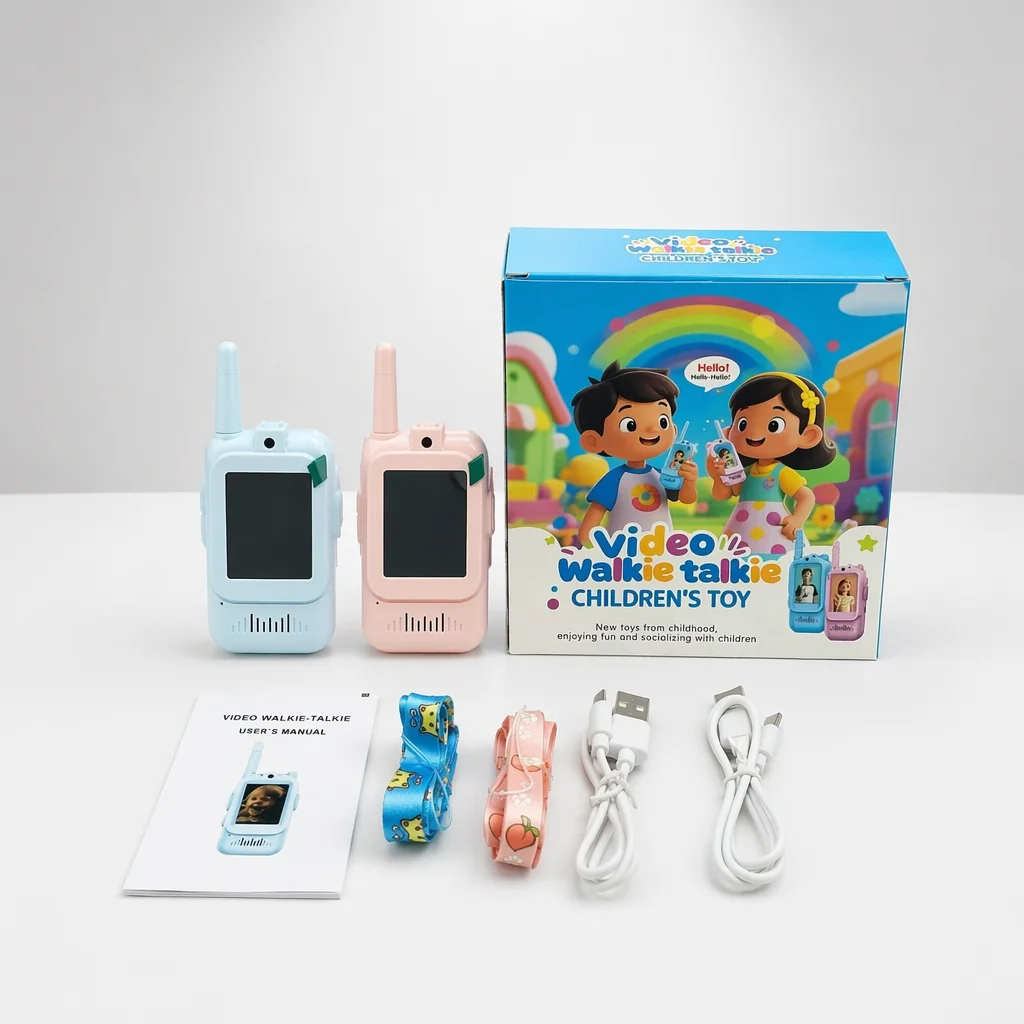 Talkie-Walkie Enfant XMT – Portée 1.5km, Son Clair, 160 Canaux (Set 2 pièces)