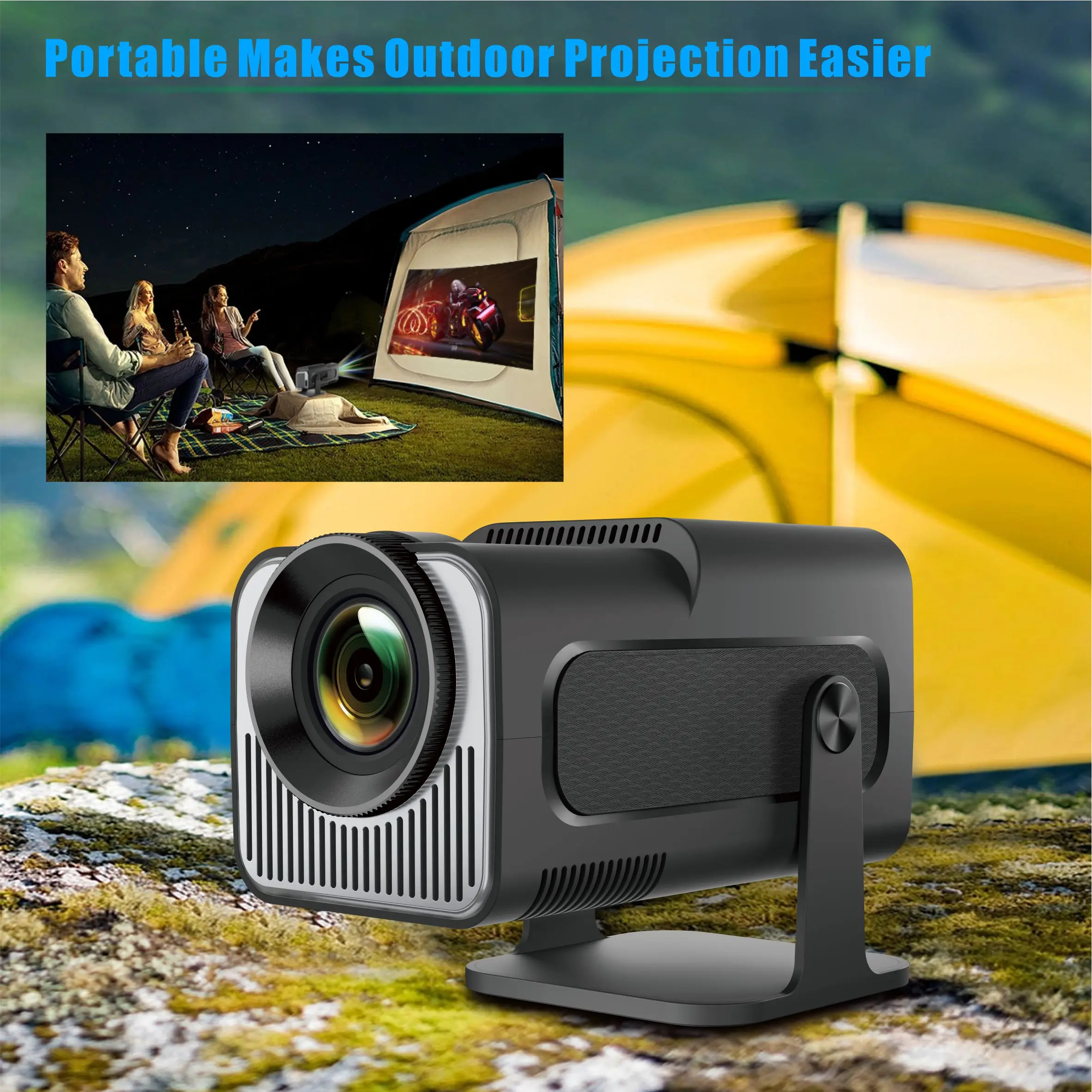Vidéoprojecteur HY320 Mini 5G WiFi Android 11 – LCD 200 ANSI Lumens 720P/1080P/4K