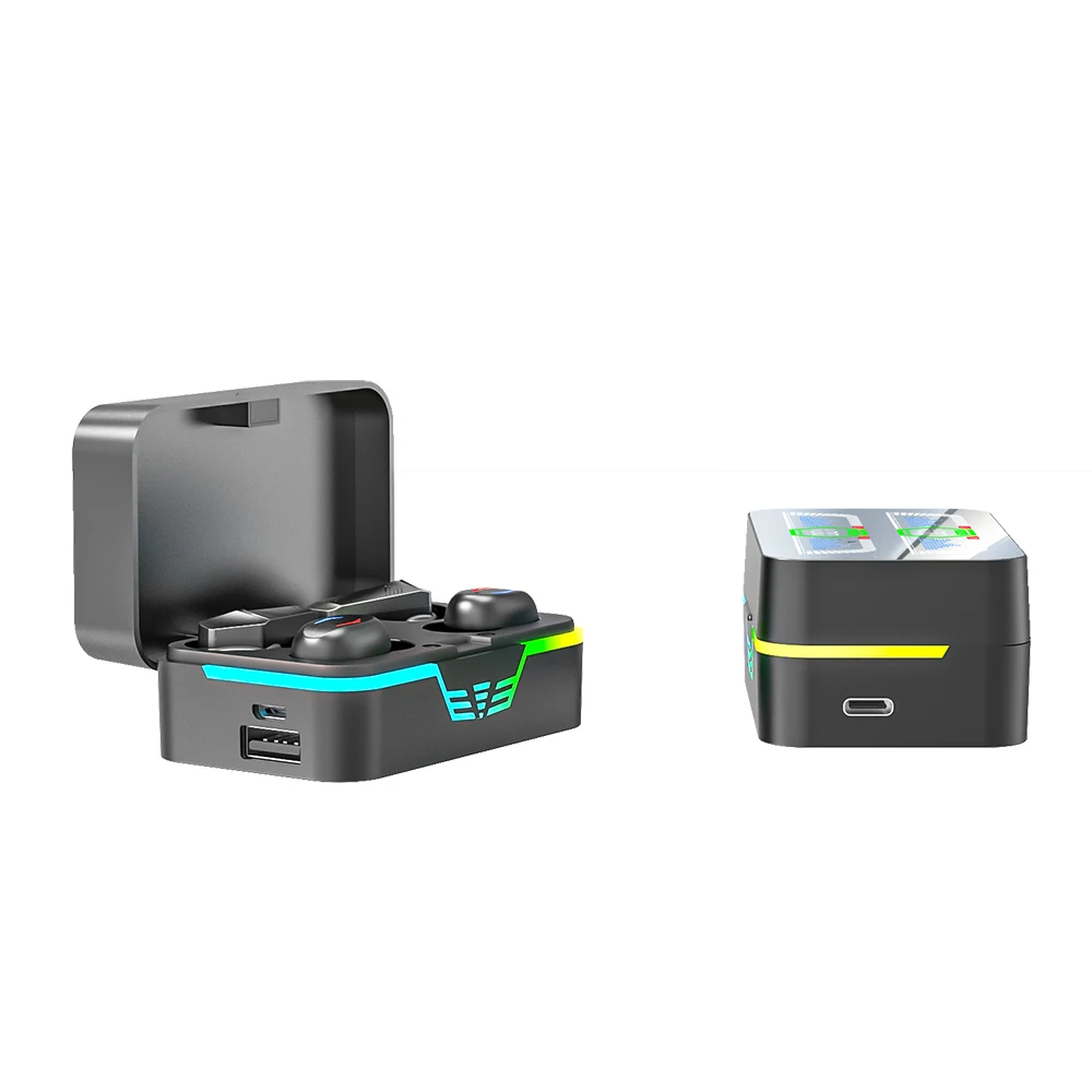 Écouteurs Sans Fil DX-42 Bluetooth 5.5 ENC Anti-Bruit IPX-5 Touch Control